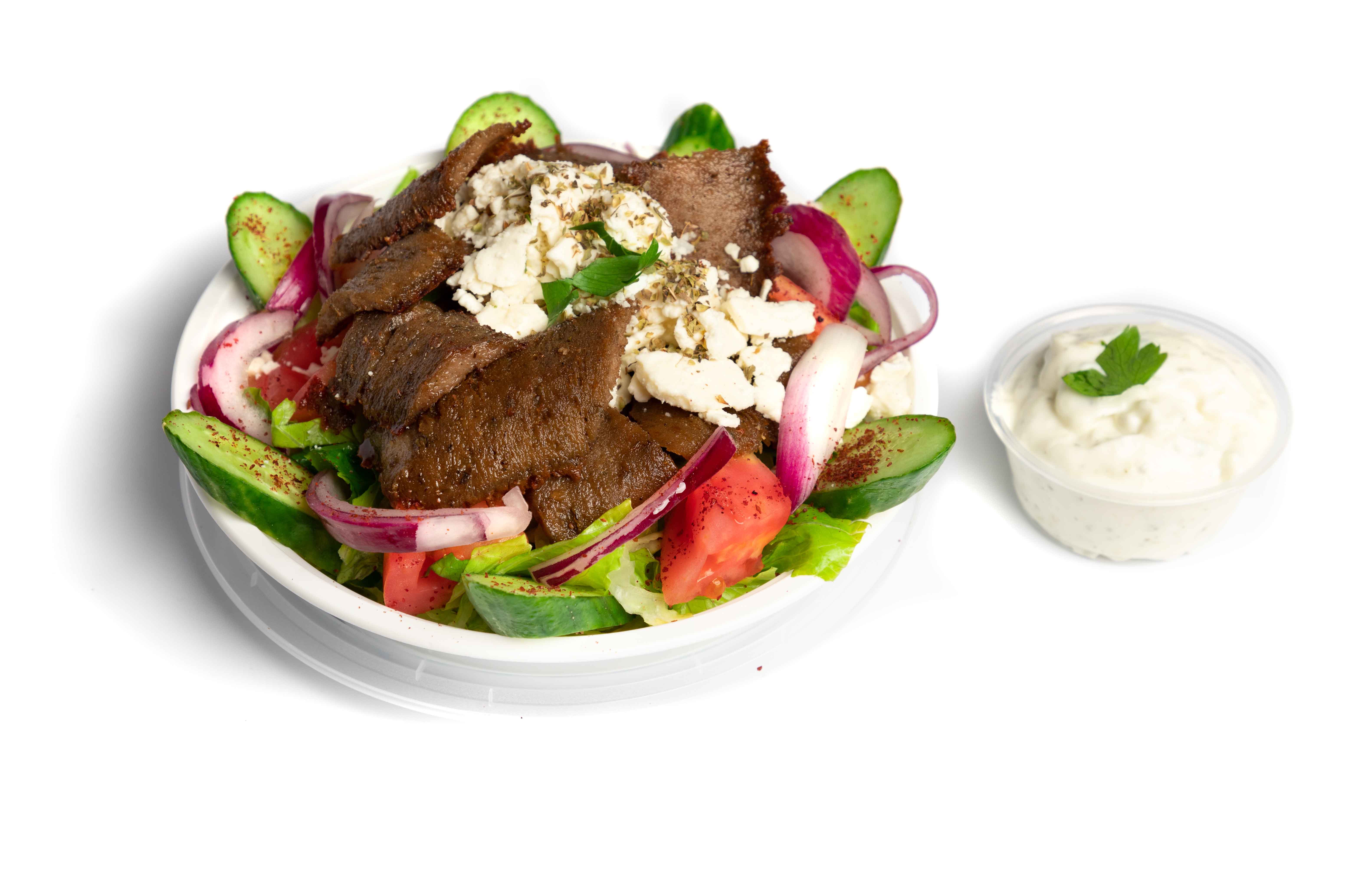 Gyro Salad Med Cuisine