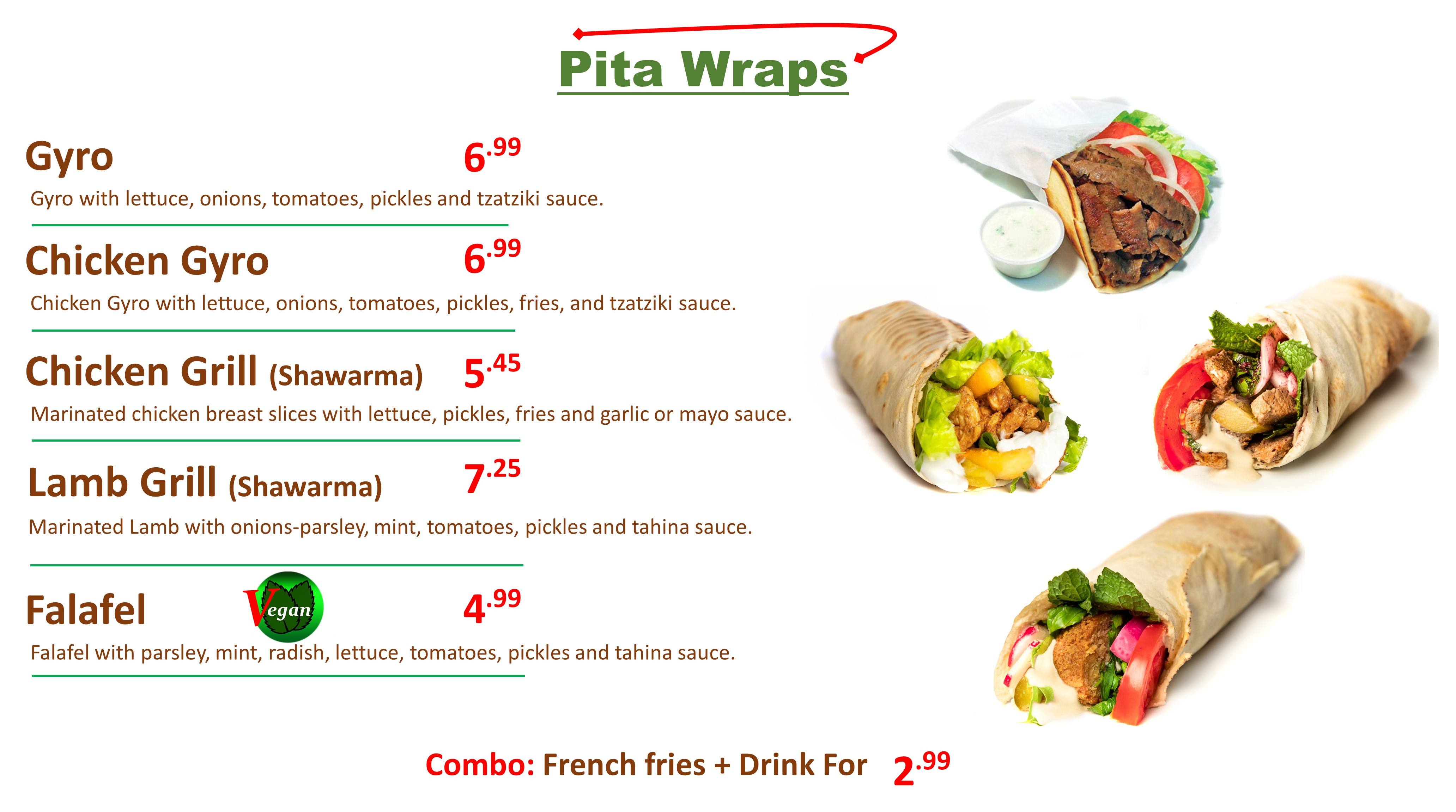 Wraps